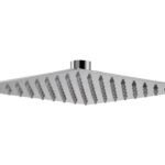 Abode Storm Slimline 200x200x3mm Square Showerhead - St/Steel