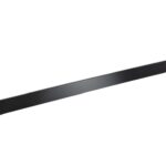 Abode Uno Single Towel Rail - Matt Black