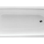 Eurowa Steel Single End 1700x700x500mm 2TH Bath w/Legs