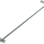 Linen 45cm Towel Rail - Chrome