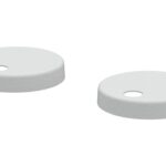 Summit Toilet Seat Cover Caps - White