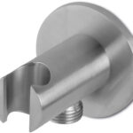 Vema Tiber Handset Wall Bracket & Outlet - St/Steel