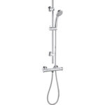 Gush Thermostatic Bar Mixer Shower - Chrome