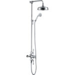 Drop Thermostatic Shower Kit - Chrome