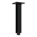 Spay 180mm Square Ceiling Arm - Matt Black
