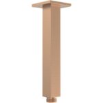 Spay 180mm Square Ceiling Arm - Brushed Bronze
