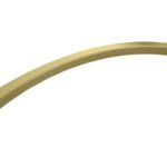 170mm Bow Handle - Brushed Brass
