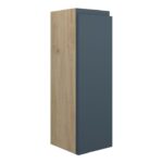 Diamond 200mm Slim Base Unit - Matt Arley Blue (Oak Cab)