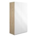 Diamond 600mm Standard 2 Door Storage Unit - White Gloss (Oak Cab)