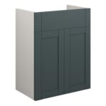 Crystal 500mm Standard Basin Unit - Matt Green Camo (Grey Cab)