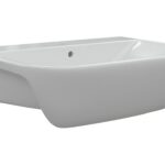 Hollow 520x400mm 1TH Semi Recessed Basin