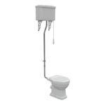 Summit High Level WC & Soft Close Seat w/Chrome Finishes