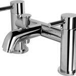 Vema Maira Deck Mounted Bath/Shower Mixer - Chrome