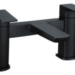 Geyser Bath Filler - Matt Black