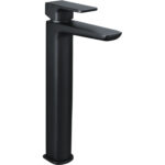 Geyser Tall Basin Mixer - Matt Black
