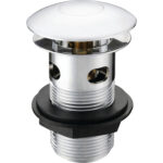 Easy Clean Basin Waste - Chrome