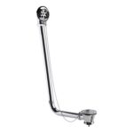 Exposed Bath Plug & Chain Waste - Chrome