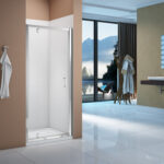 Merlyn Vivid Boost 800mm Pivot Door - Chrome
