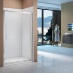 Merlyn Vivid Boost 1000mm Sliding Door - Chrome