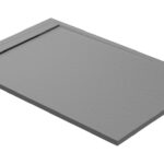 30mm Slate 1600x800mm Rectangular Tray & Waste - Grey