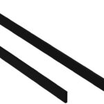 Tray Riser Set for 40mm Low Profile Rectangular (1000-1200mm) - Matt Black