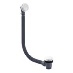 VitrA Round Bath Waste - White