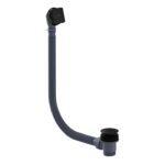 VitrA Square Bath Waste - Matt Black