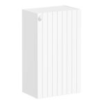 VitrA Root Groove 40cm 1 Door Slim Lower/Base Unit (RH Hinge) - Matt White