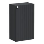 VitrA Root Groove 40cm 1 Door Slim Lower/Base Unit (RH Hinge) - Matt Graphite