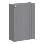 VitrA Root Groove 55cm 1 Door Slim Lower/Base Unit (RH Hinge) - Matt Grey