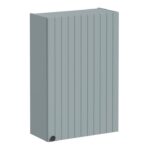 VitrA Root Groove 55cm 1 Door Slim Lower/Base Unit (RH Hinge) - Matt Fjord Green
