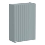 VitrA Root Groove 60cm 1 Door Upper/Wall Unit (RH Hinge) - Matt Fjord Green