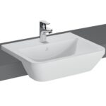 VitrA Integra 550x450mm 1TH Semi Recessed Basin - White