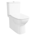 VitrA S20 Square SmoothFlush Close Coupled Fully Shrouded Pan Only - White