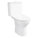 VitrA S20 Round SmoothFlush Close Coupled Open Back Pan Only - White