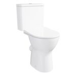 VitrA S20 Round SmoothFlush Comfort Height Close Coupled Open Back Pan Only - White