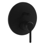 VitrA Origin Classic Integrated Bath Mixer Valve - Matt Black