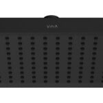 VitrA Aqua Core Square 200x200mm Showerhead - Matt Black