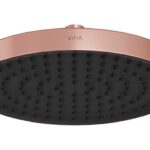 VitrA Aqua Core Round 250x250mm Showerhead - Soft Copper