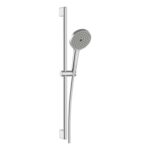 VitrA Aqua Core Round 1 Function Handshower & Rail Kit - Chrome